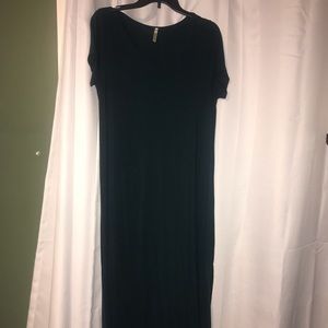 Hunter Green Maxi Dress
